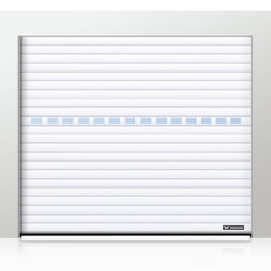 VRATA BR-100 (př&iacute;klad prosklen&iacute;)